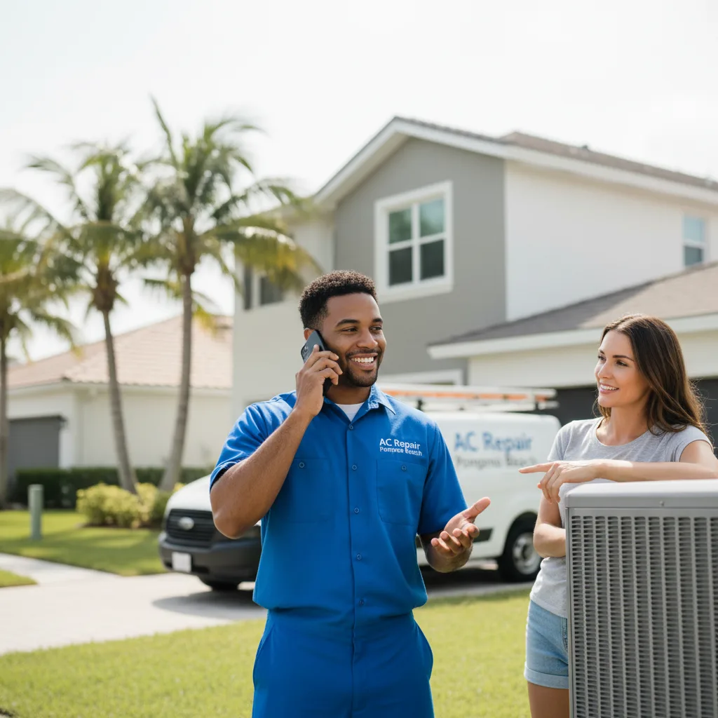 AC Repair Pompano Beach customer support in Bristow